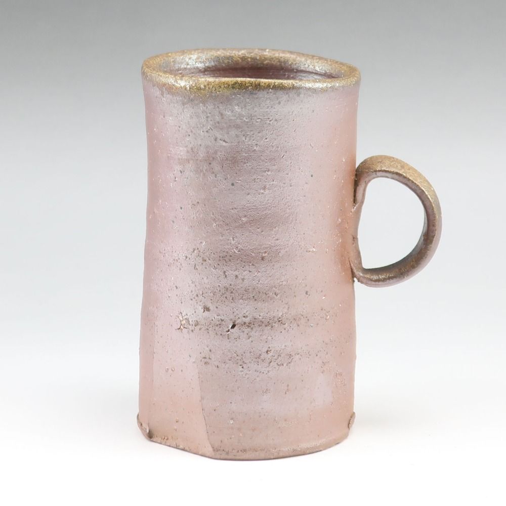 BIZENYAKI 備前焼 金重晃介 作 麦酒呑 ビールグラス _ 食器