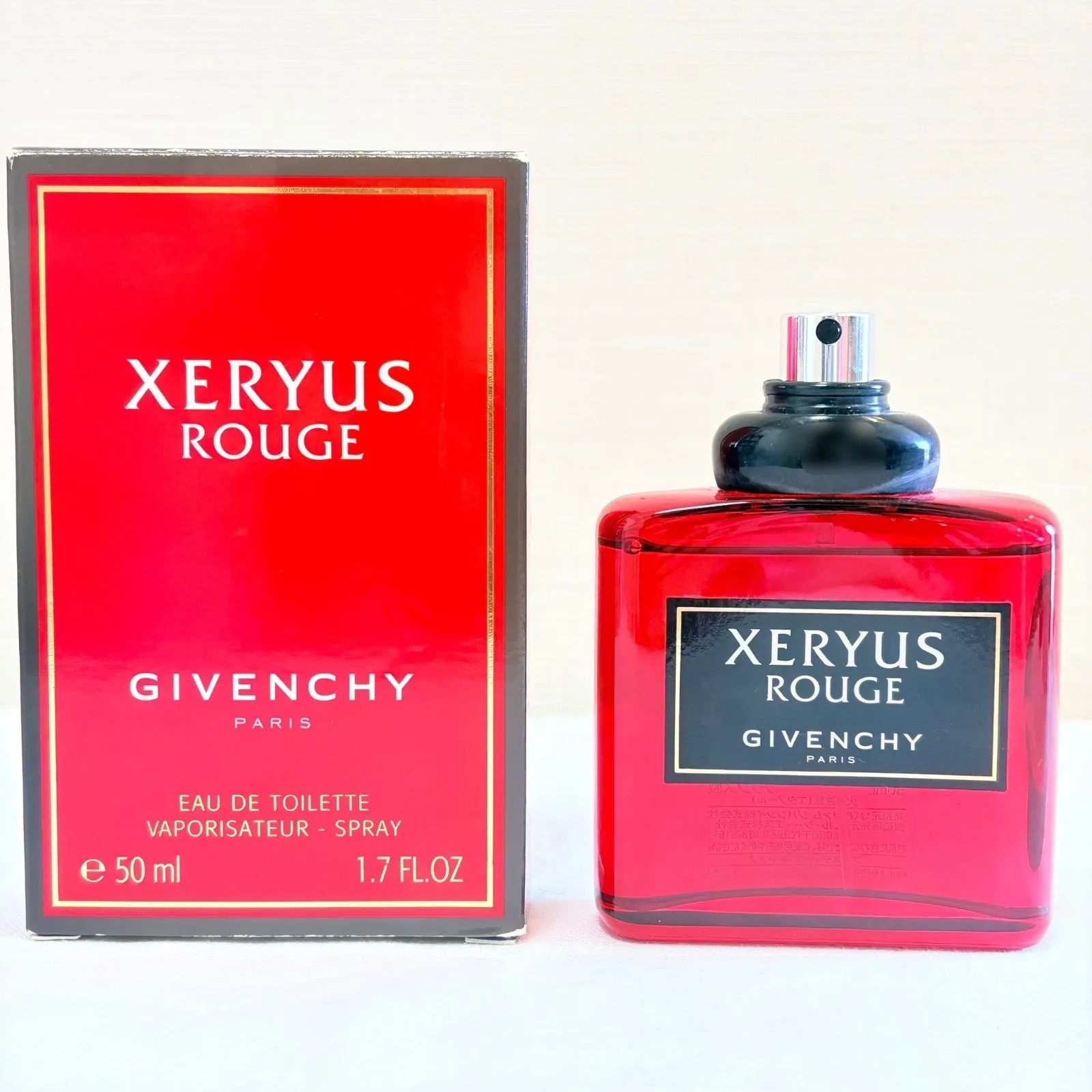 廃盤品 GIVENCHY XERYUS ROUGE eau de toilette ジバンシー キセリュズ