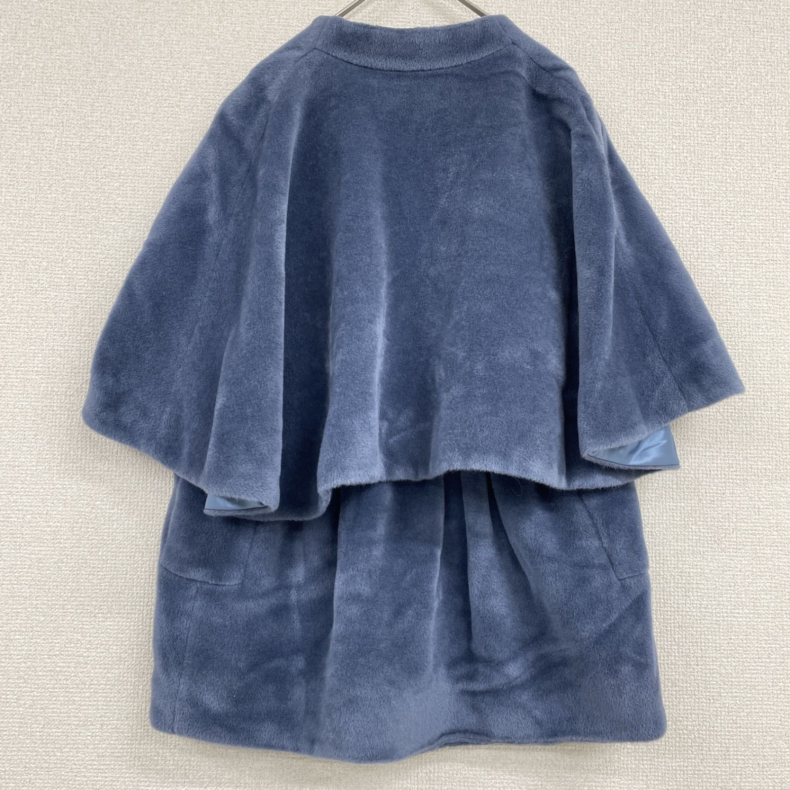 CYCLAS シクラス トップス ブラウス フレア ケープ ファー アルパカ