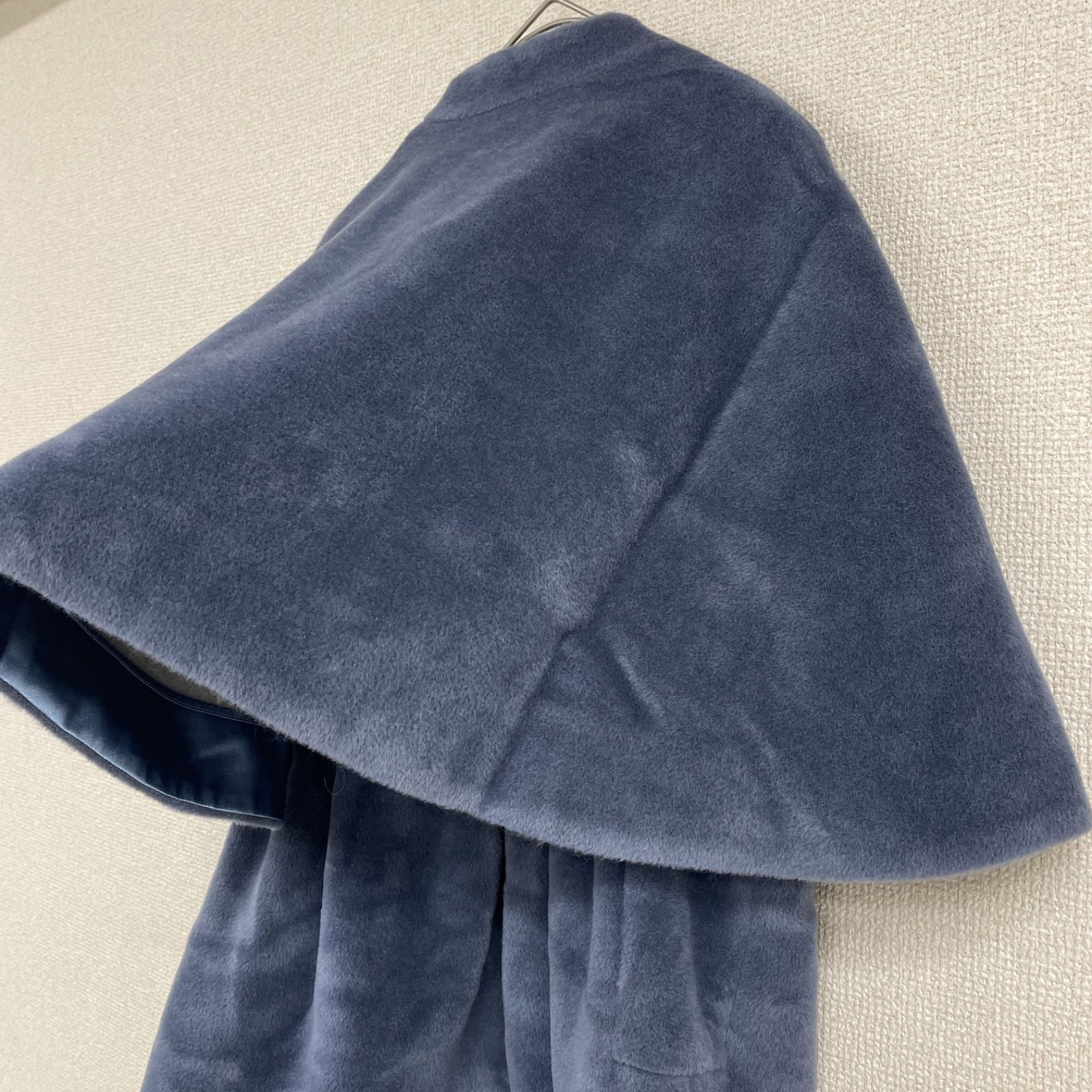 CYCLAS シクラス トップス ブラウス フレア ケープ ファー アルパカ