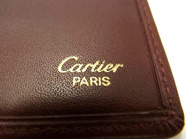 Cartier カルティエ 札入れ マスト ドゥ カルティエ 二つ折り 長財布