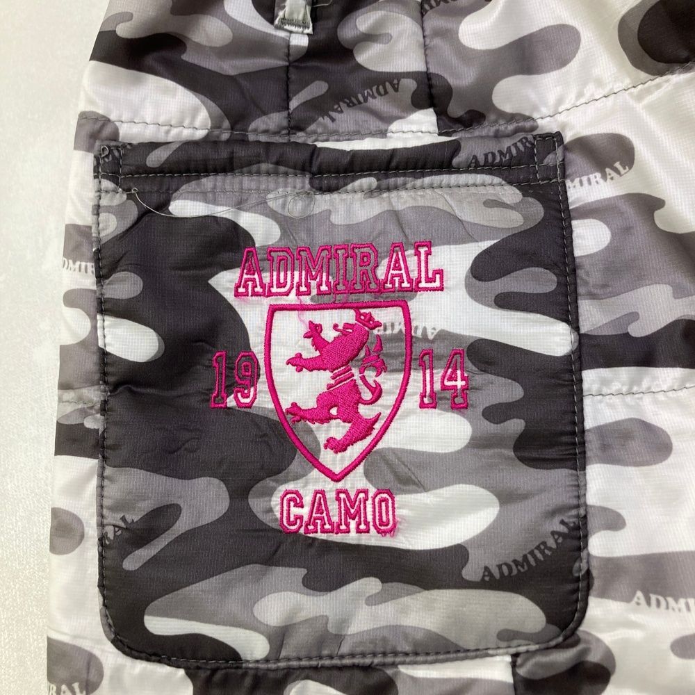 Admiral カモフラージュスカート M サイズ：M ADMIRAL アドミラル リバーシブル 中綿スカート カモフラ