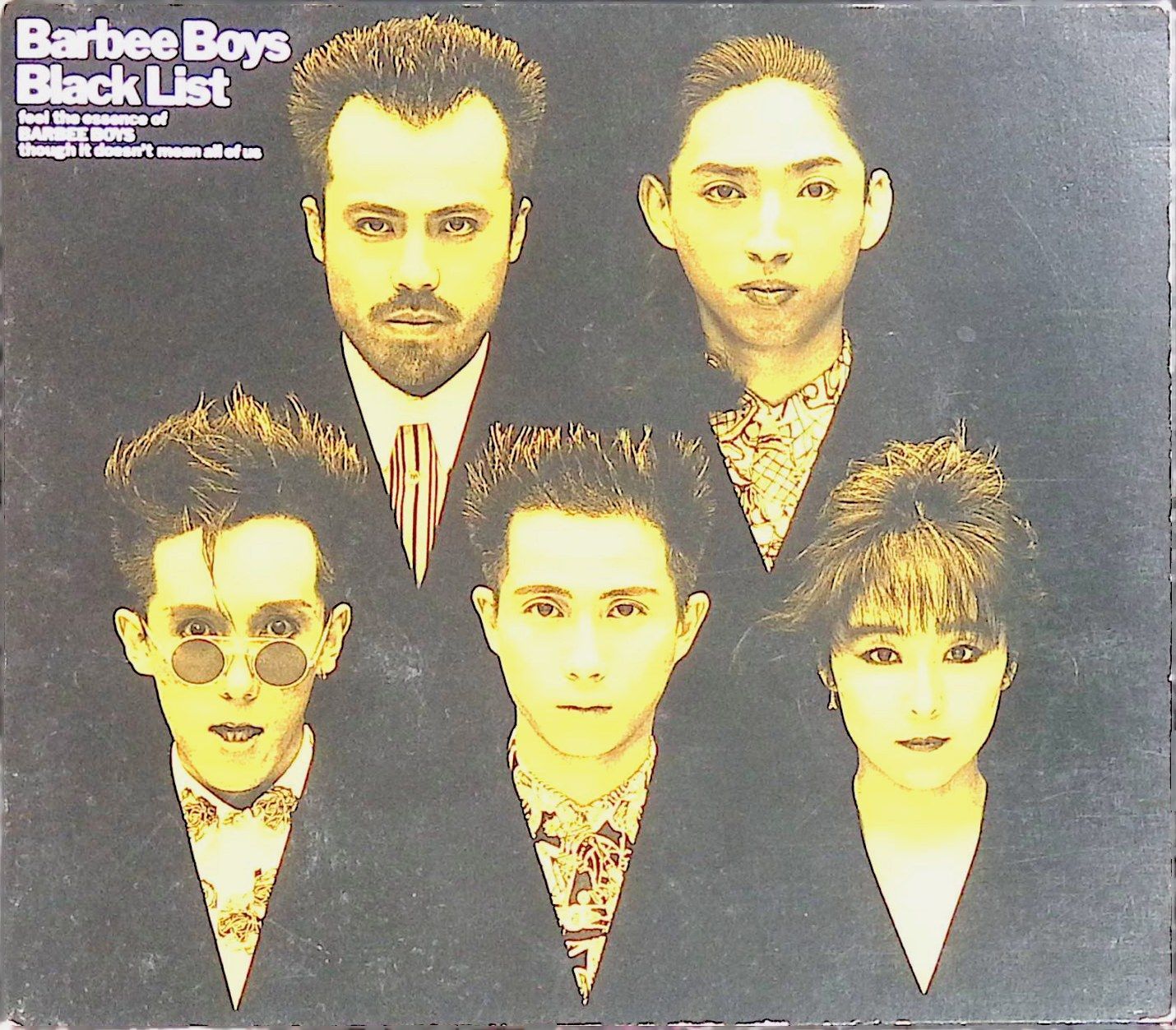 CD バービーボーイズ ブラック・リスト Black List Barbee Boys 紙 
