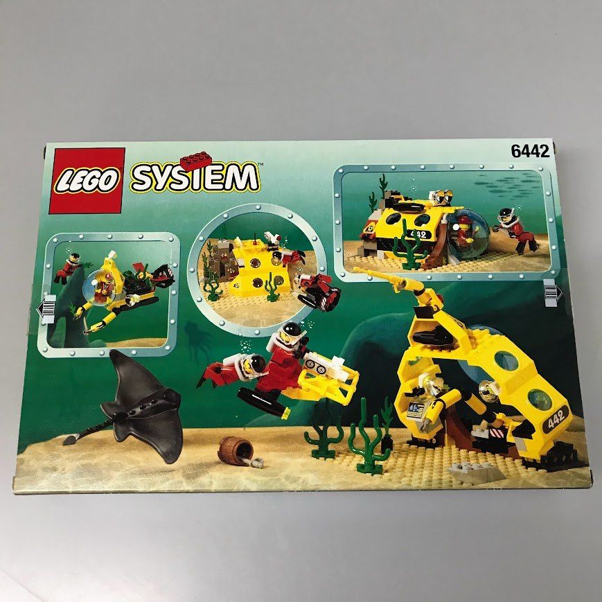 正規品 新品未開封 LEGO レゴ SYSTEM システム 6442 潜水艦とダイバー 