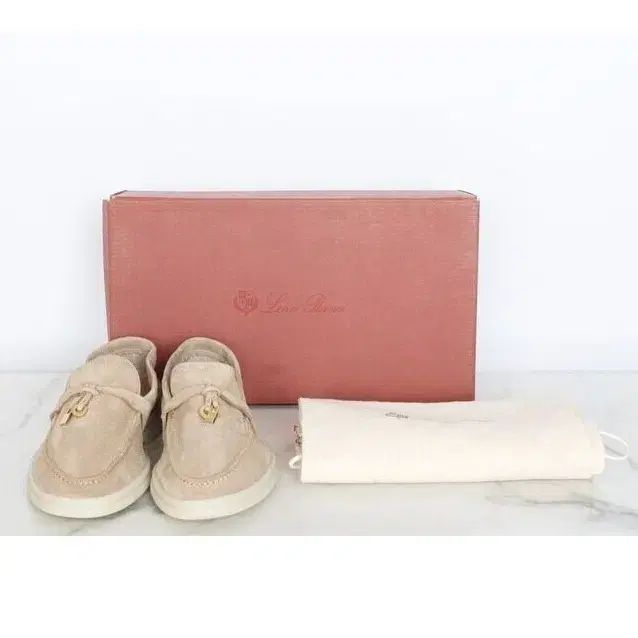 ロロ ピアーナ サマーウォーク チャームス ローファー サンドベージュ 36 5 235