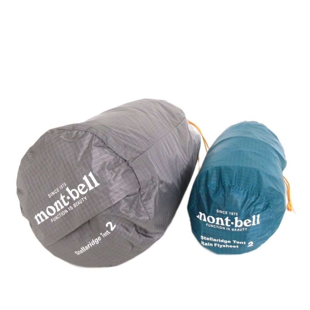 モンベル Montbell Stellaridge Tent 2 テント Rain Flysheet レインフライ付き グレー 青 ブルー キャンプ用品