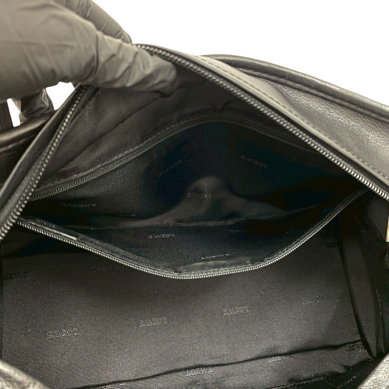 極美品 LOEWE ロエベ ハンドバッグ アマソナ28 アナグラム レザー LOEWE（ロエベ） アマソナ 28 アナグラム トートバッグ ハンドバッグ