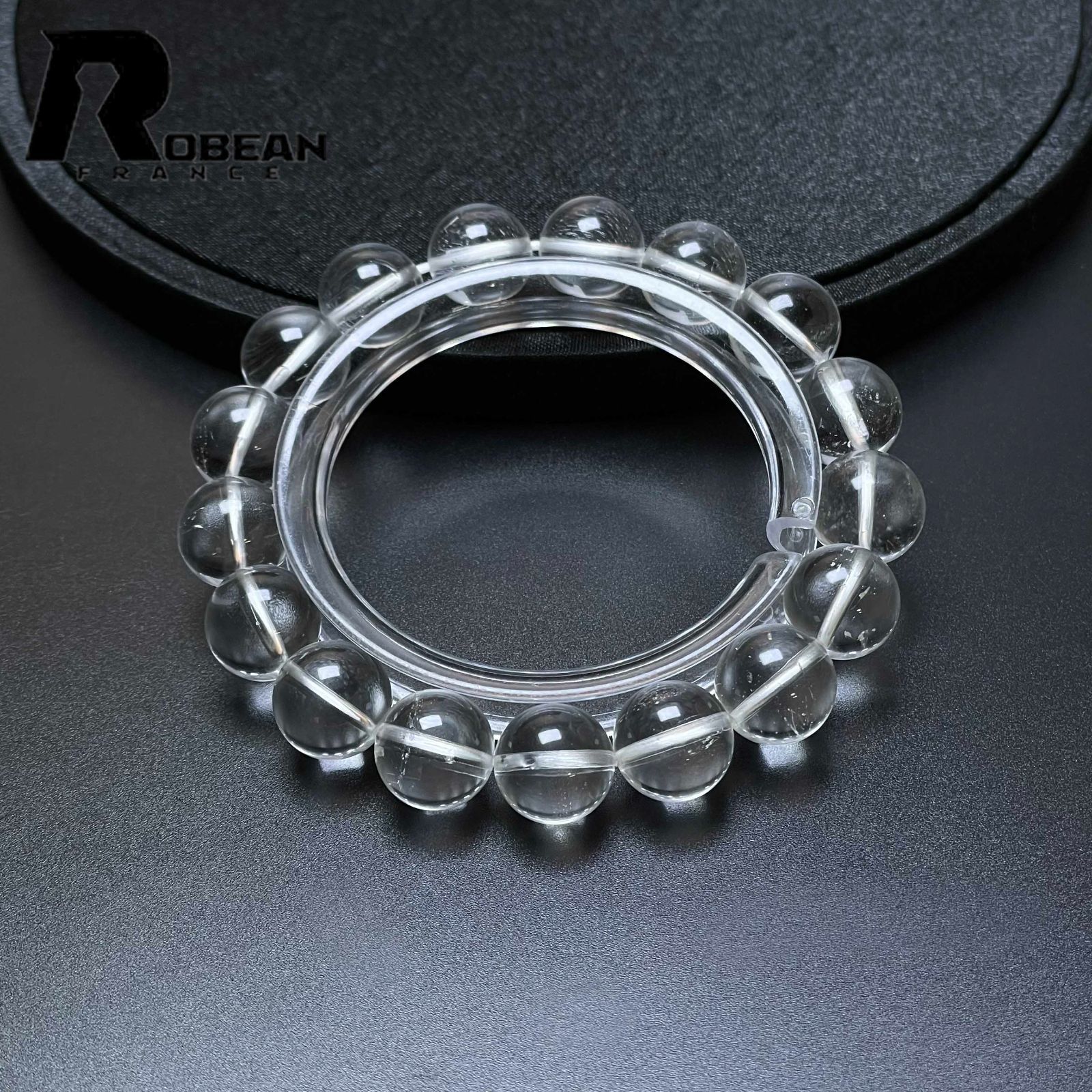 夢色 EU製 定価9万円 ROBEAN ホワイトトパーズルチルクォーツ パワーストーン 天然石 お守り プレゼント 11 6 12 mm