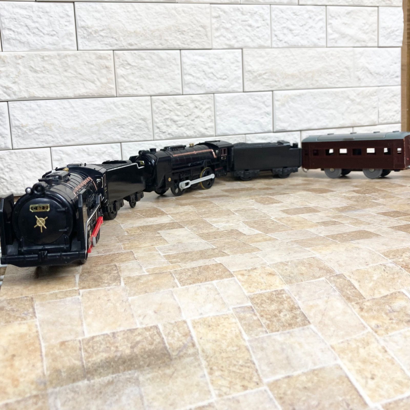 プラレール サウンドC 62重連セット 蒸気機関車 SL TOMY トミー タカラトミー 電車 鉄道 汽車