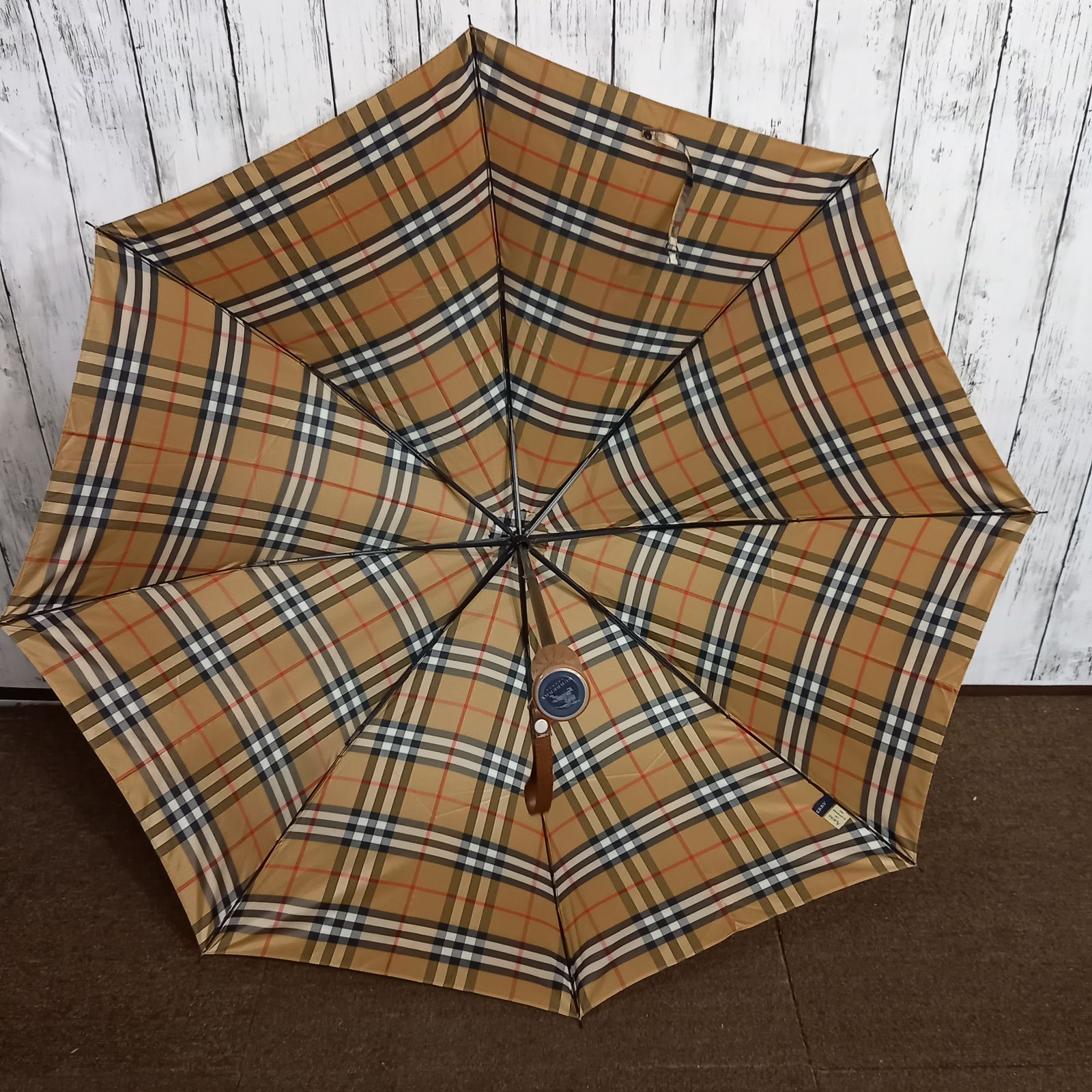 未使用】BURBERRY 折り畳み傘 ノバチェック柄 - メルカリ