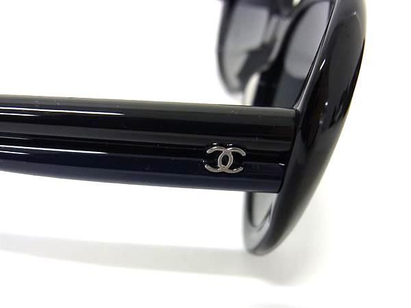  CHANEL シャネル サングラス ココマーク 5312 A ブラック クリアブルーグラデーション プラスチック ユニセックス サングラス 小物
