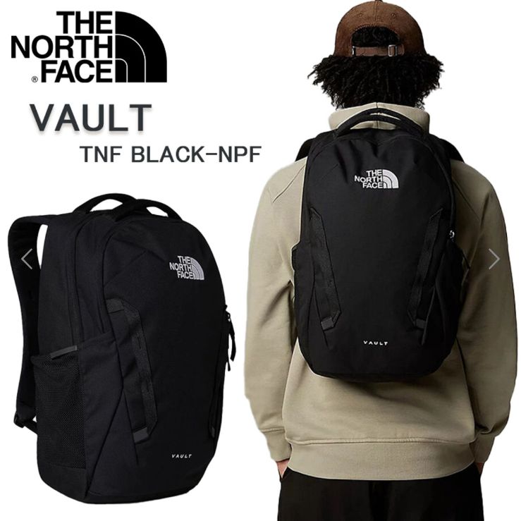 THE NORTH FACE ノースフェイス VAULT バックパック リュック 黒 リュックサック アウトドア キャンプ用品