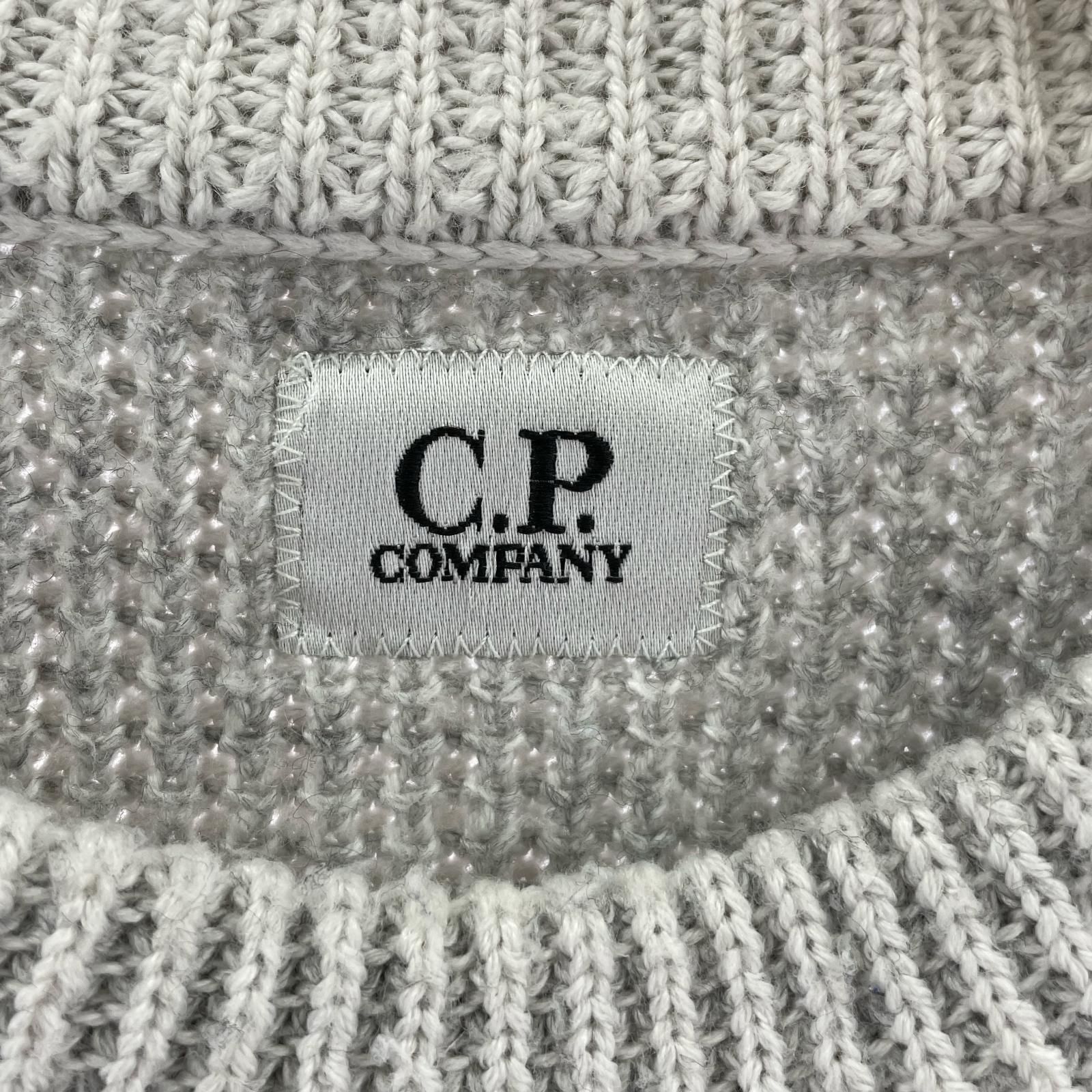 C.P.Company ｹｰﾌﾞﾙﾆｯﾄ 52 ｸﾞﾚｰ - メルカリ