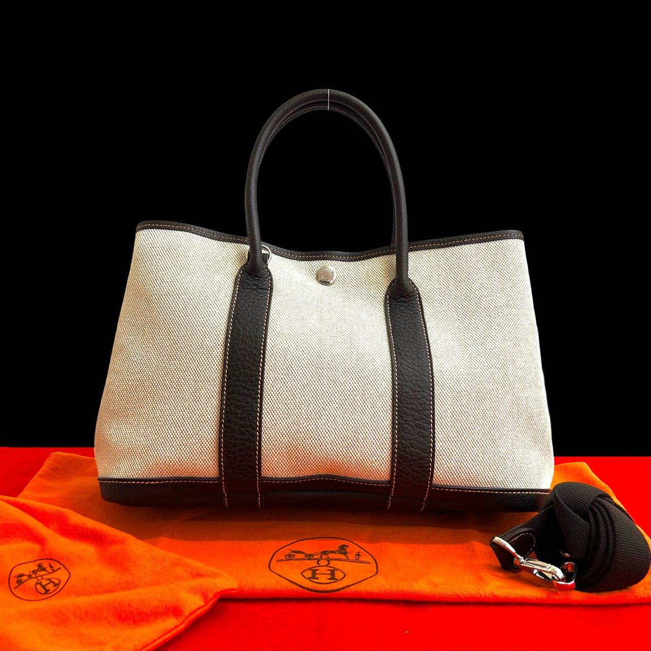 エルメス ガーデンパーティTPM トートバッグ 2way ショルダー □I刻印 エルメス ガーデンパーティTPM トートバッグ 2way ショルダー □I刻印