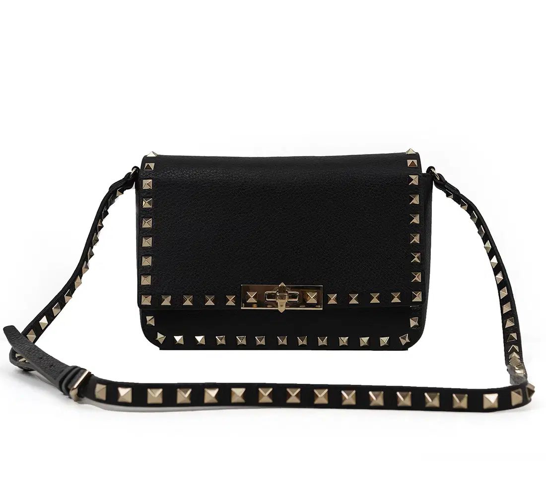  ブランド ヴァレンティノ ロックスタッズ クロスバック メッセンジャーバッグ ショルダーバッグ