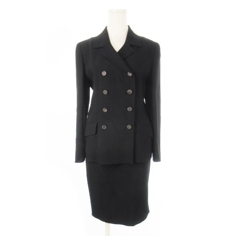 フォクシー FOXEY セットアップ スーツ テーラードジャケット ダブル