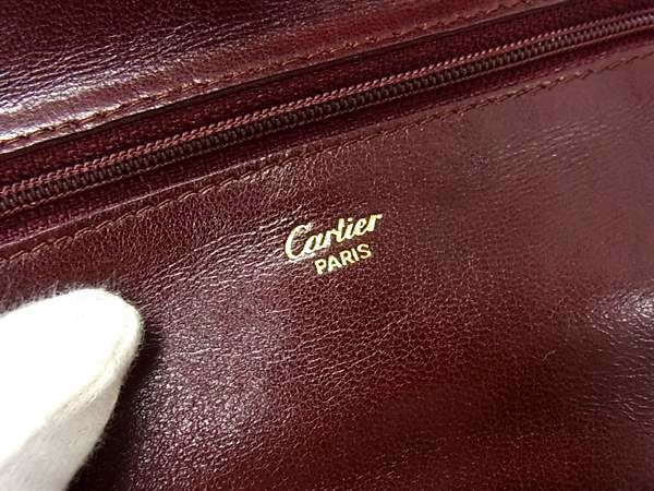 Cartier カルティエ クラッチバッグ マストライン トラベル ジュエリー