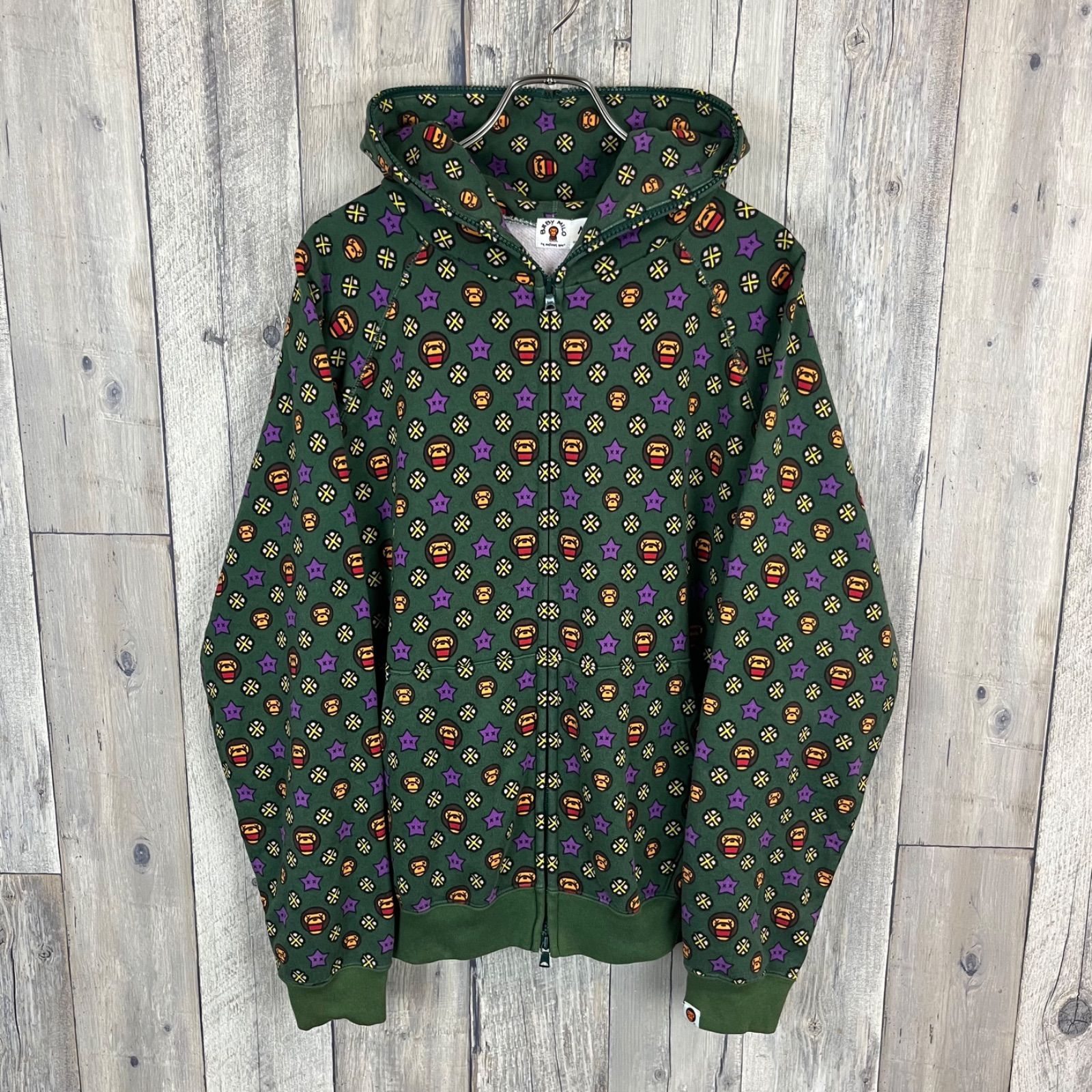 コラボ bapeパーカー APE マイロ KAWSコラボパーカー A BATHING APE ア