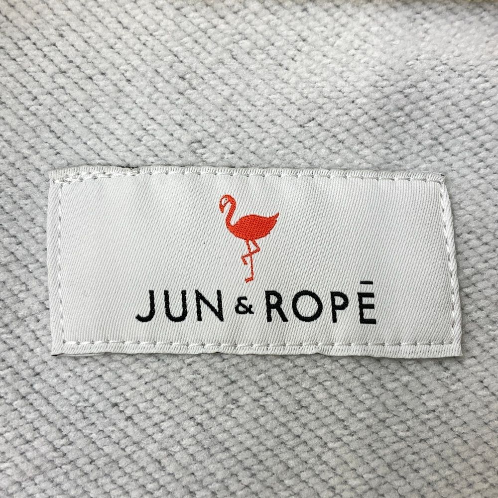 サイズ：M JUN&ROPE ジュン アンド ロペ 中綿切替 ジップベスト