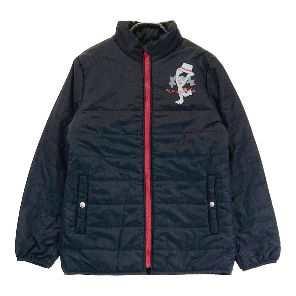 サイズ 40 M U SPORTS エムユースポーツ 中綿ジャケット ブラック系 ゴルフウェア レディース ストスト