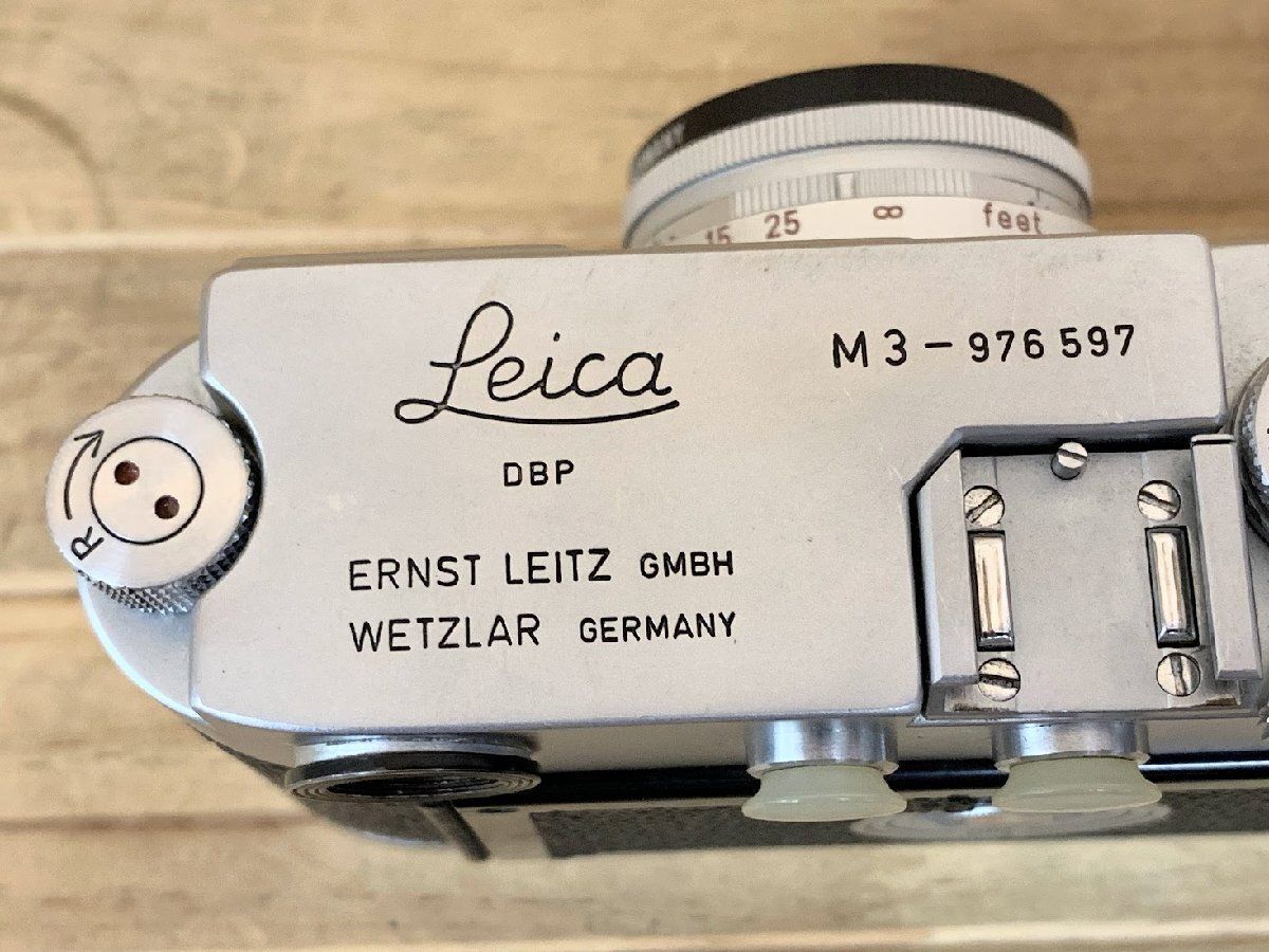 Leica ライカ M3 DBP ELMAR-M 1:2.8/50 レンジファインダー ジャンク