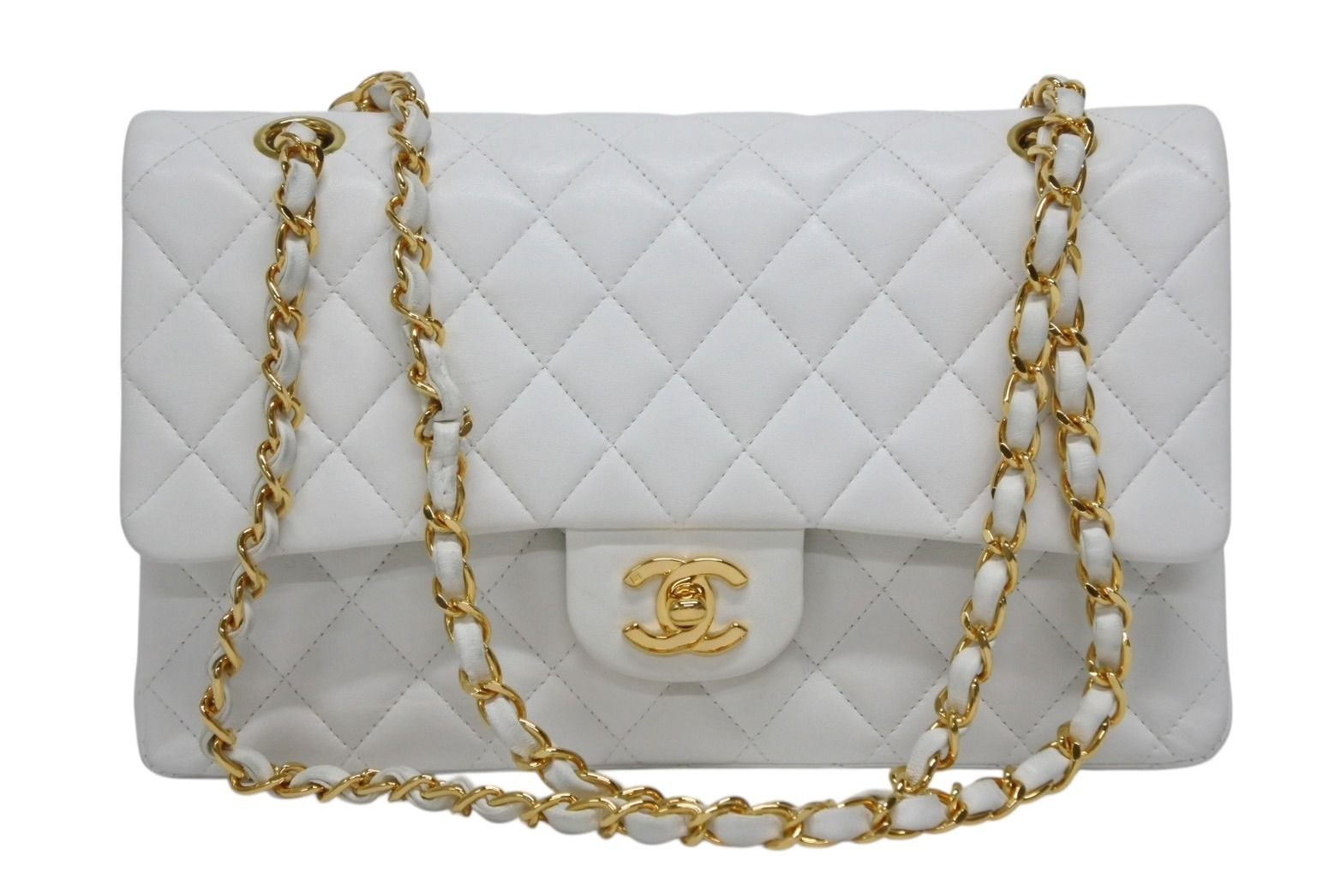 極美品 CHANEL シャネル チェーンショルダーバッグ マトラッセ25 ココ