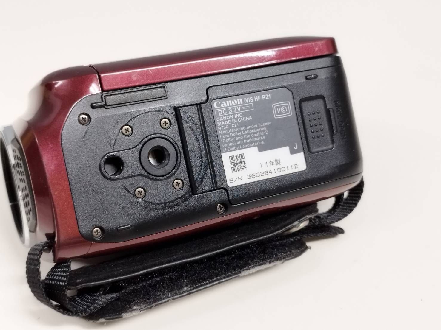 ビデオカメラ Canon iVIS HF R21 #4011 CANON iVIS HF R21 [レッド