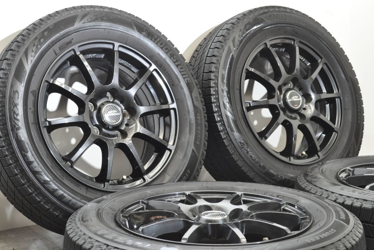 バリ溝 シュナイダー 15 in 6 J 45 PCD 114 3 ブリザックVRX 195 65 R ノア ヴォクシー エスクァイア セレナ ステップワゴン アクセラ