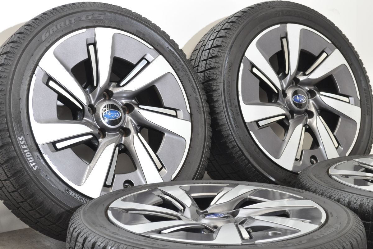 バリ溝 スバル VM レヴォーグ 17 in 7 J 55 PCD 114 3 トーヨー ガリットG 5 215 50 R WRX S 4 GUインプレッサ