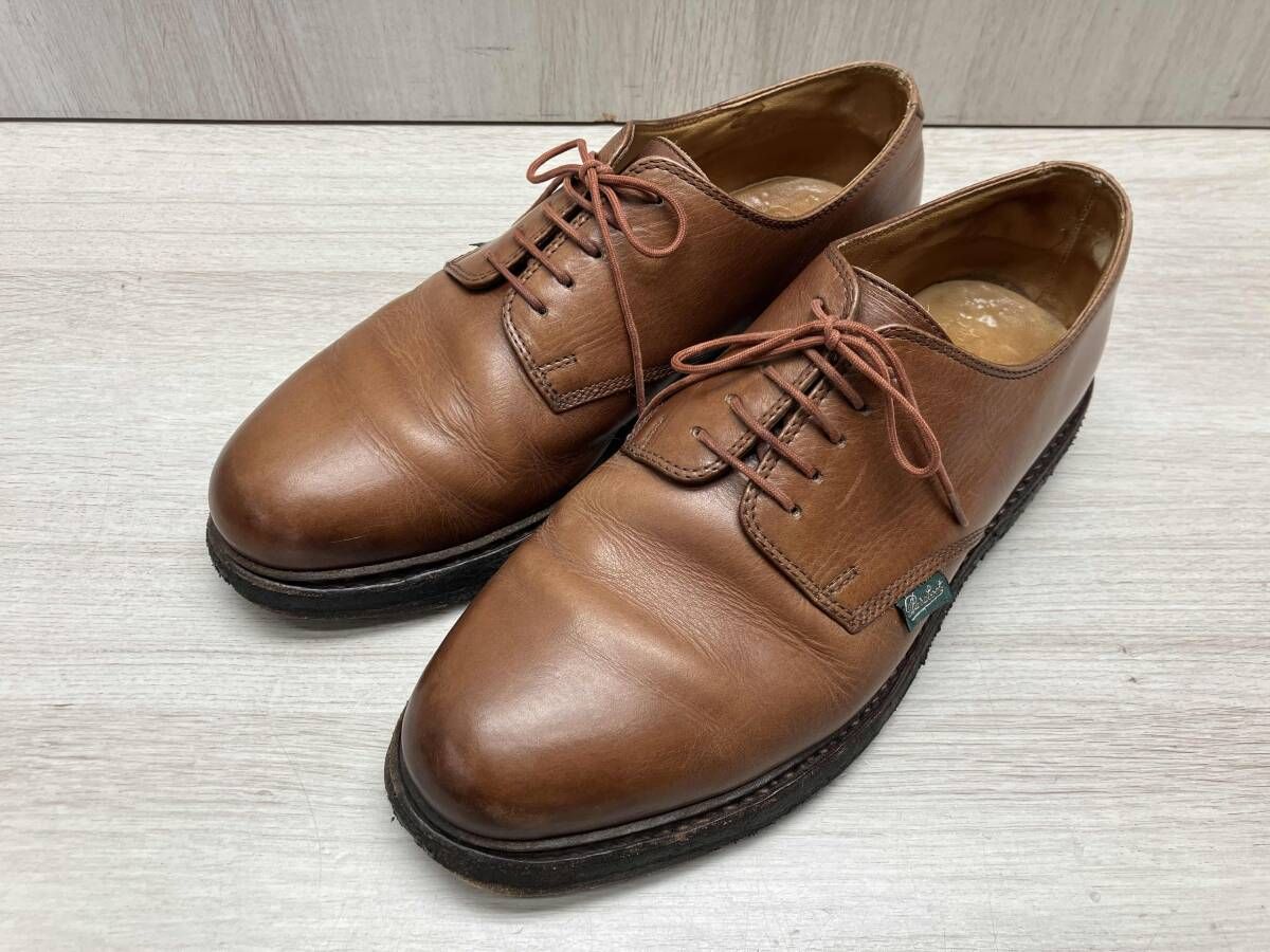 パラブーツ ARLES アルル プレーントゥ ビジネスシューズ ドレスシューズ 外羽根 牛革 シンプル UK 7