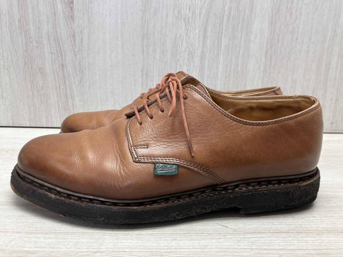 パラブーツ ARLES アルル プレーントゥ ビジネスシューズ ドレスシューズ 外羽根 牛革 シンプル UK 7