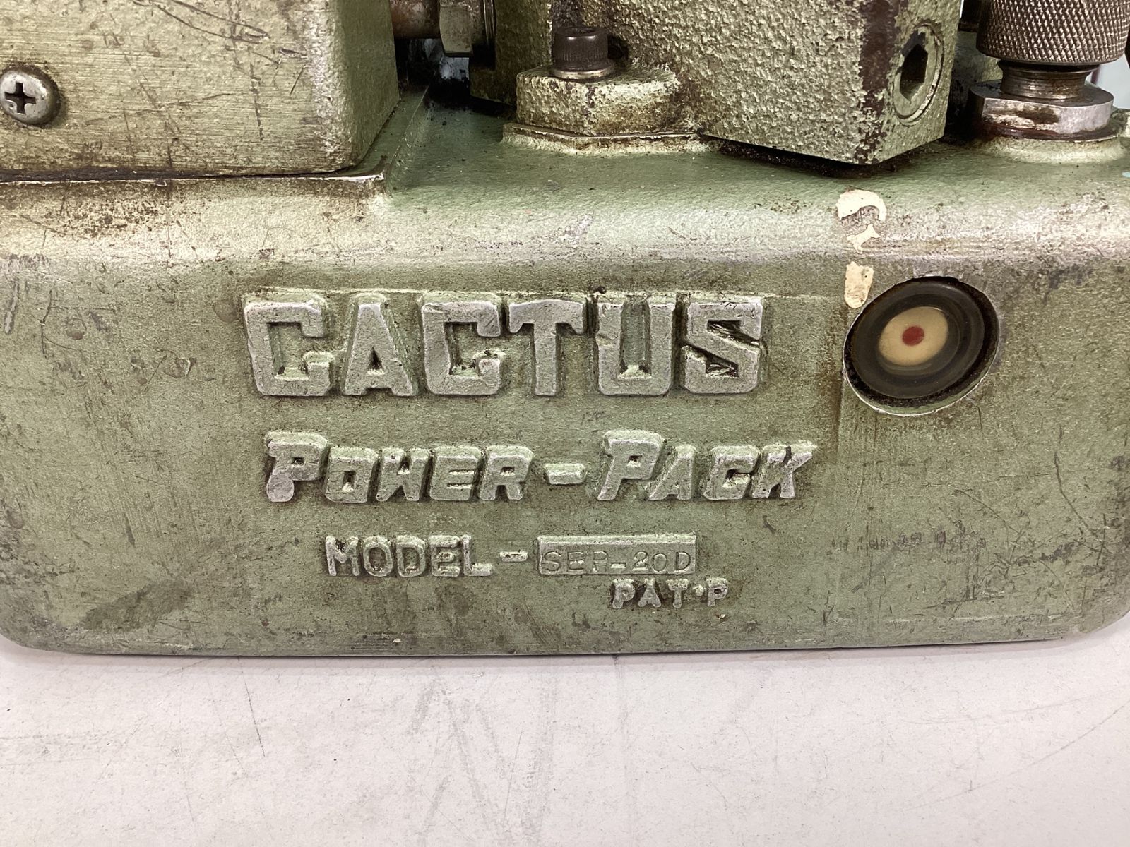  カクタス 油圧ポンプ SEP-20 D 電動ポンプ 電動工具 エア工具