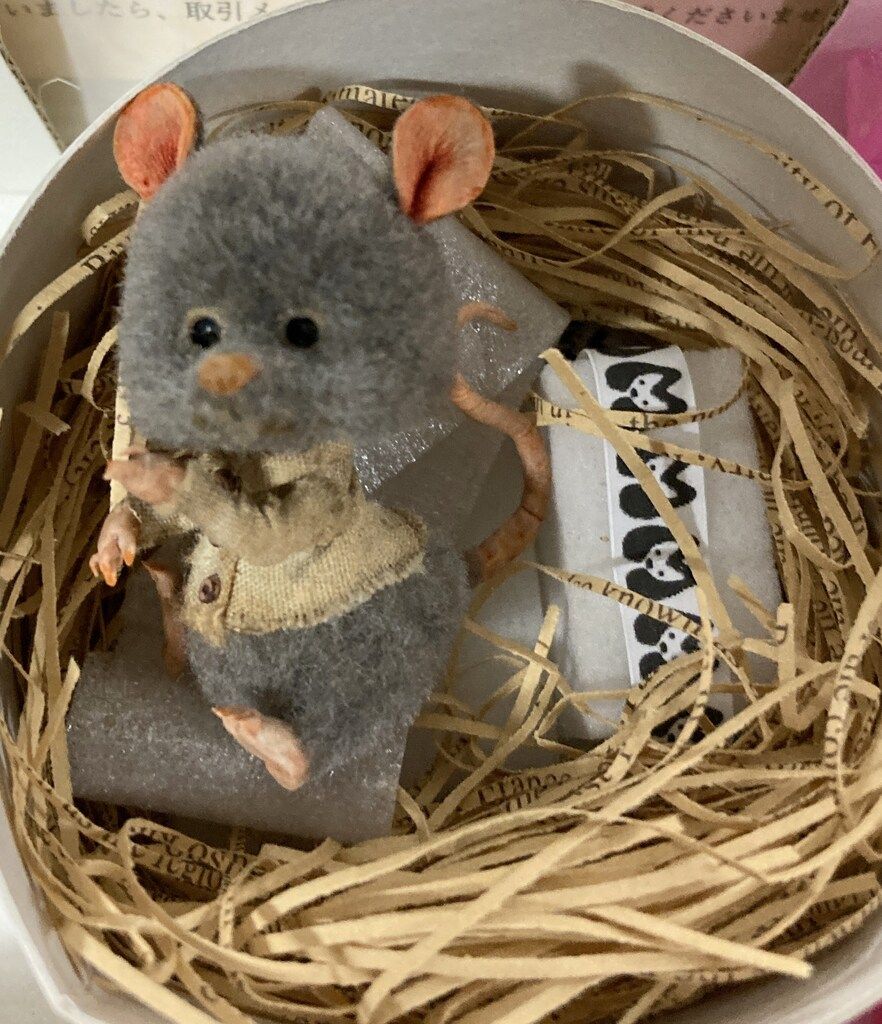 創作人形 Micro Mouse 4 5 cm
