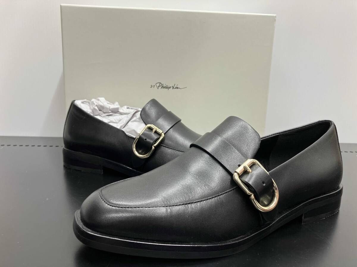 3 LIM 1フィリップ リムSP 23 T 865 SEN ブラック サイズ38 レザー