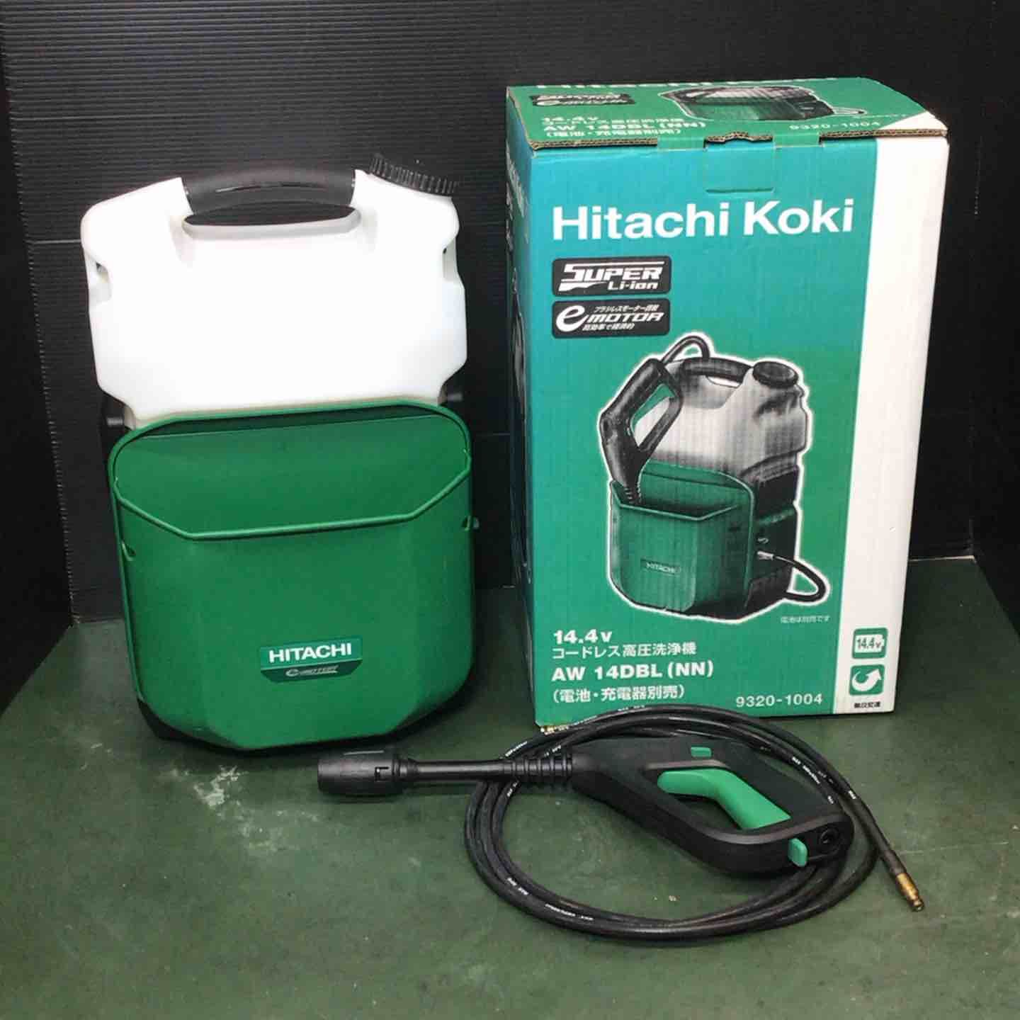 ハイコーキ HIKOKI 旧 日立工機 充電式高圧洗浄機 AW 14 DBL NN