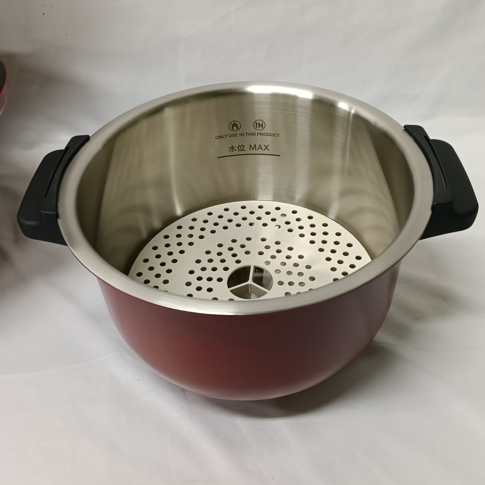 未使用品 SHARP（シャープ） ヘルシオ ホットクック KN-HW24C-R - メルカリ