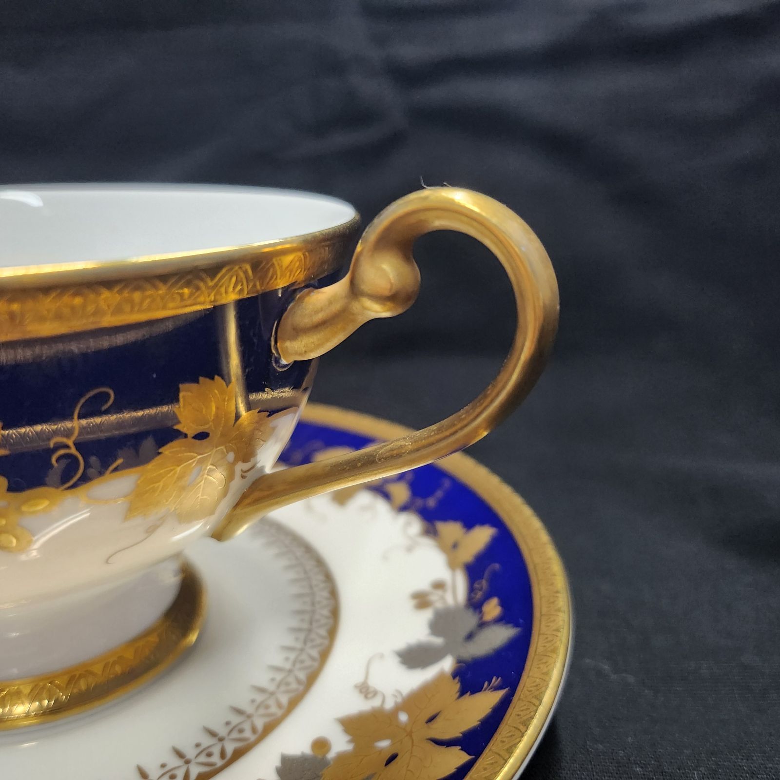 NARUMI エグゼクティブコレクション 金彩銀彩 カップ&ソーサー 2客