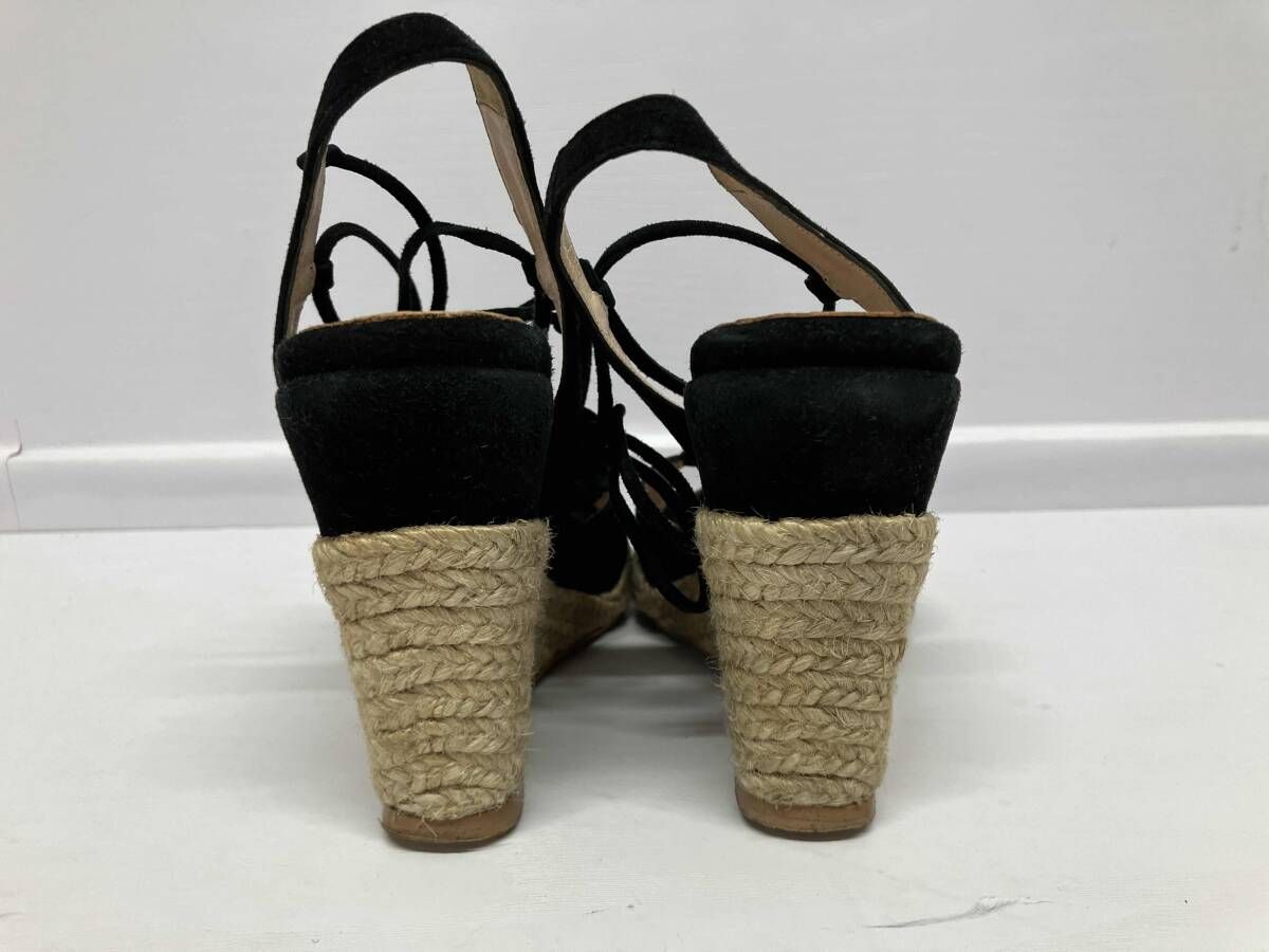  PELLCO SUNNY ペリーコサニー P 16-0923 サンダル サイズ 36 ウェッジソール ブラック 夏 その他 靴