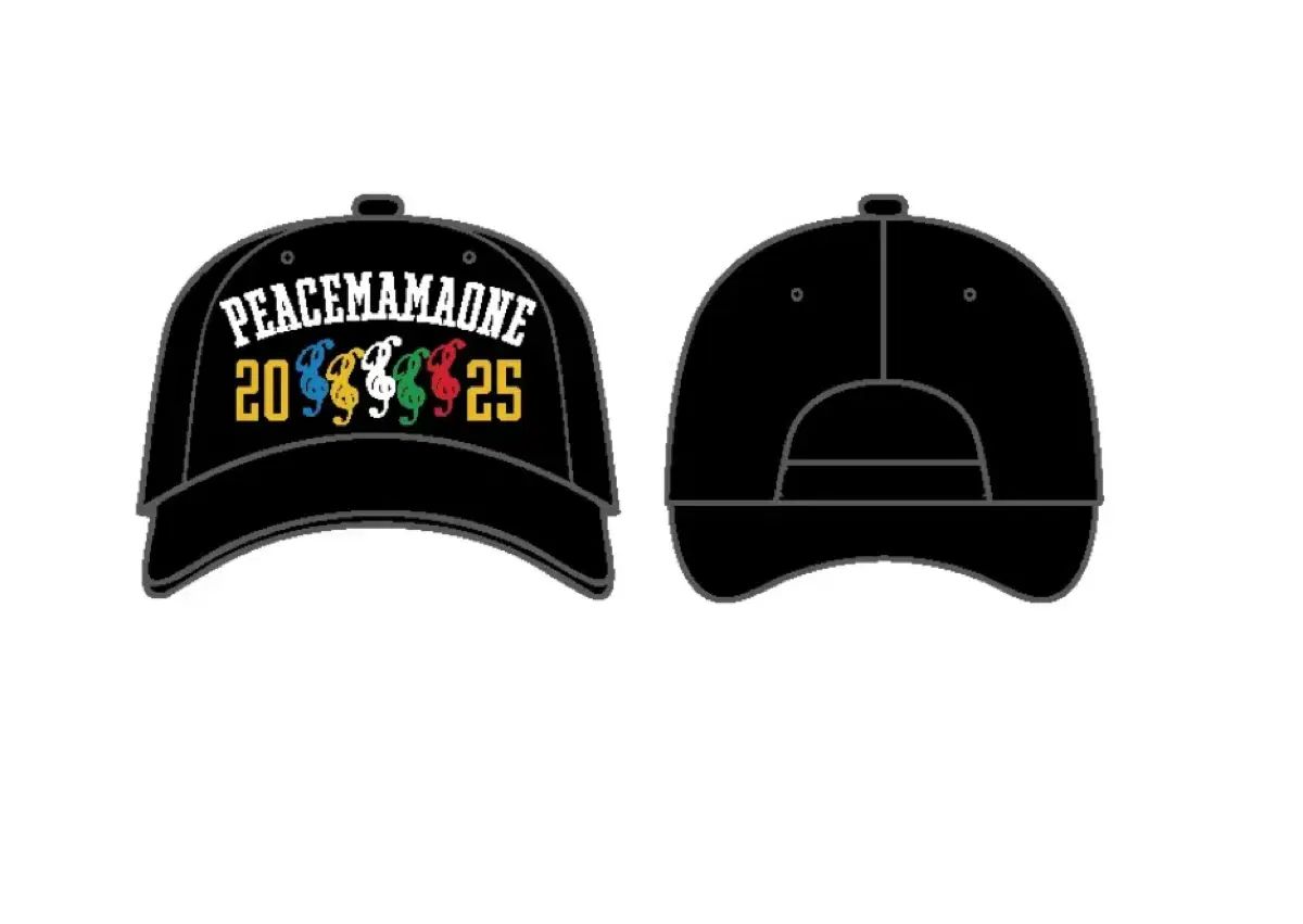 MAMA PEACEMINUSONE コットン ベースボールキャップ