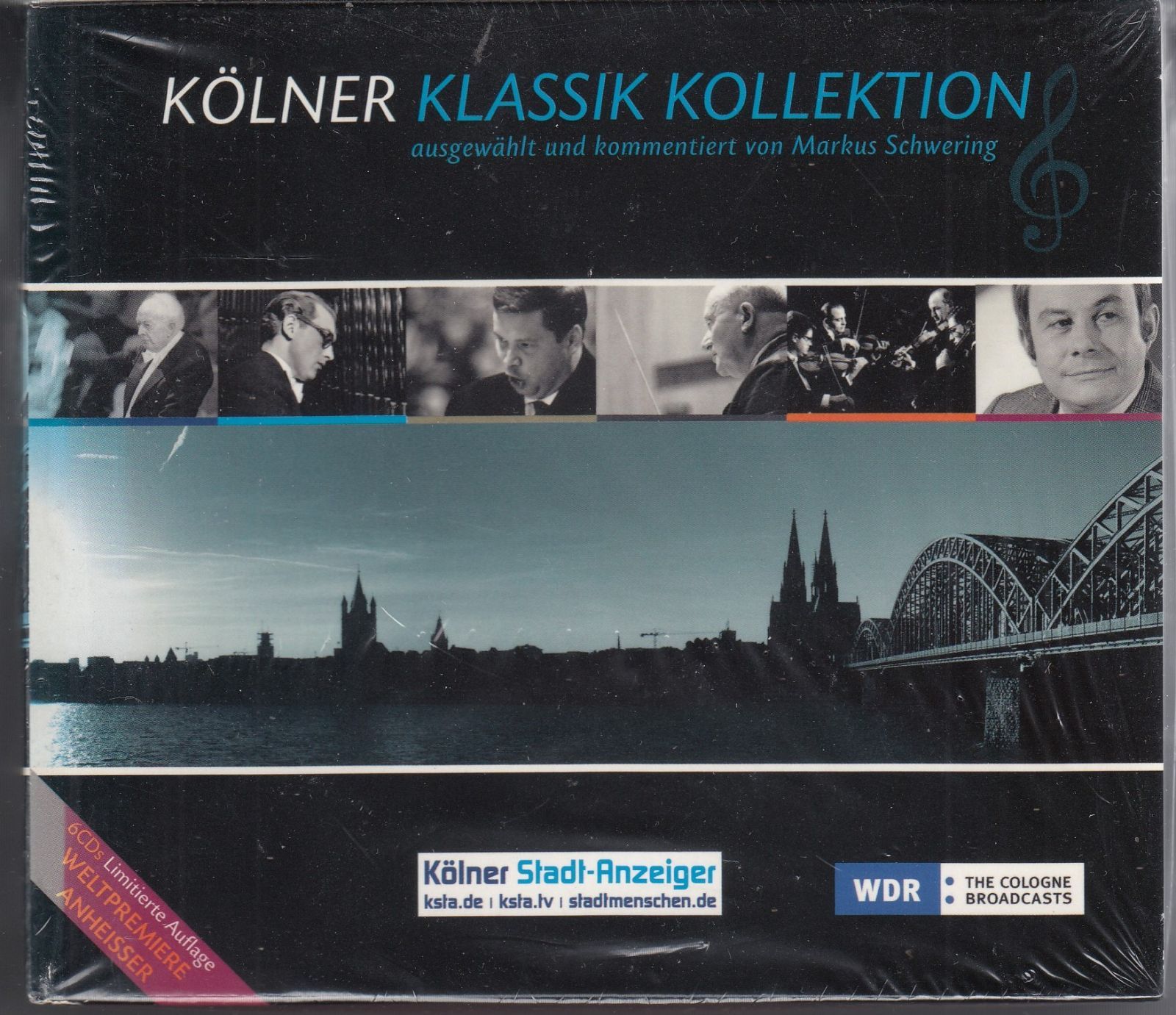 6 CD Cavi Music チャイコフスキー 交響曲第6番ロ短調Op 74他 エーリヒ クライバー ケルン放送交響楽団 1955 3 28他