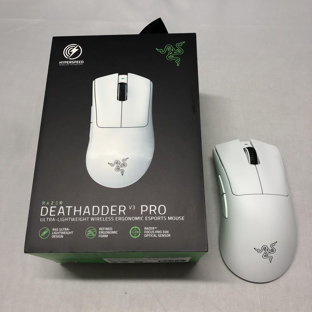 Razer ワイヤレス ゲーミングマウス DeathAdder V 3 Pro RZ 01- ホワイト 15