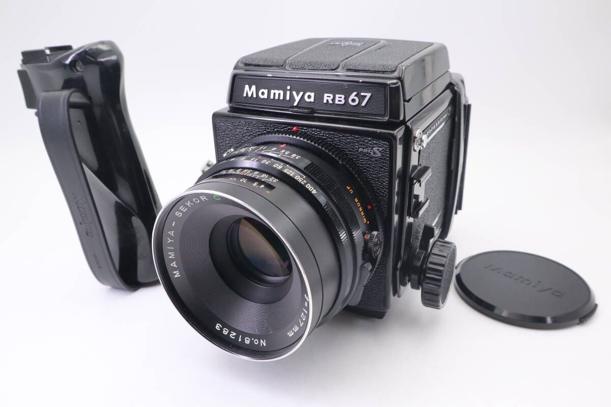 Mamiya RB 67 PRO S SEKOR C 127 mm F 3.8 マミヤ フィルムカメラ ブラック 11824