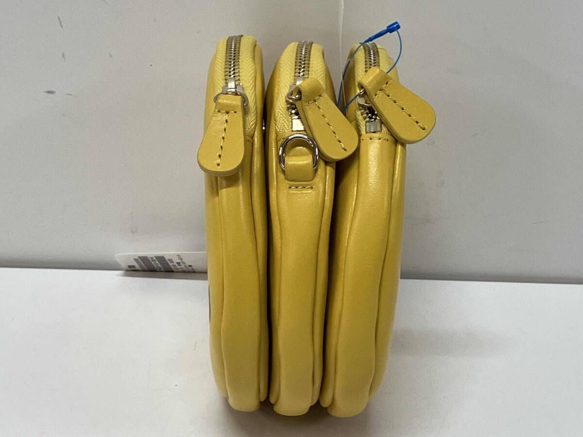 deuxieme classe ドゥージィエム クラス GOOD GRIEF スマイルポーチ ショルダー ショルダーバッグ イエロー