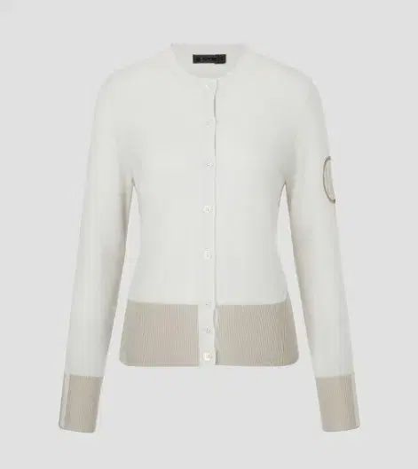 レディースゴルフウェア カシミア ラウンドカーディガン入荷