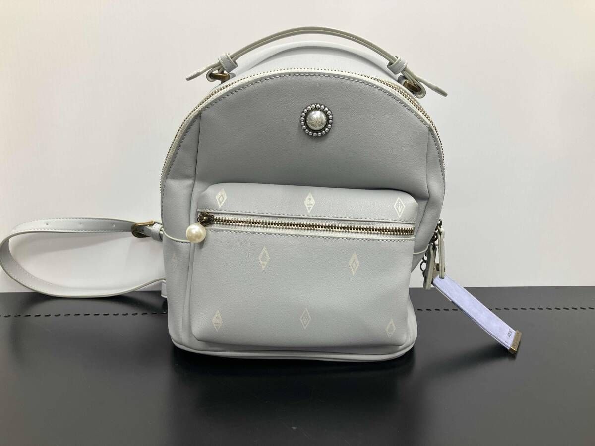 Maison de FLEUR メゾンドフルール DISNEY ディズニー アナと雪の女王 ELSA エルサ グレー系 リュック