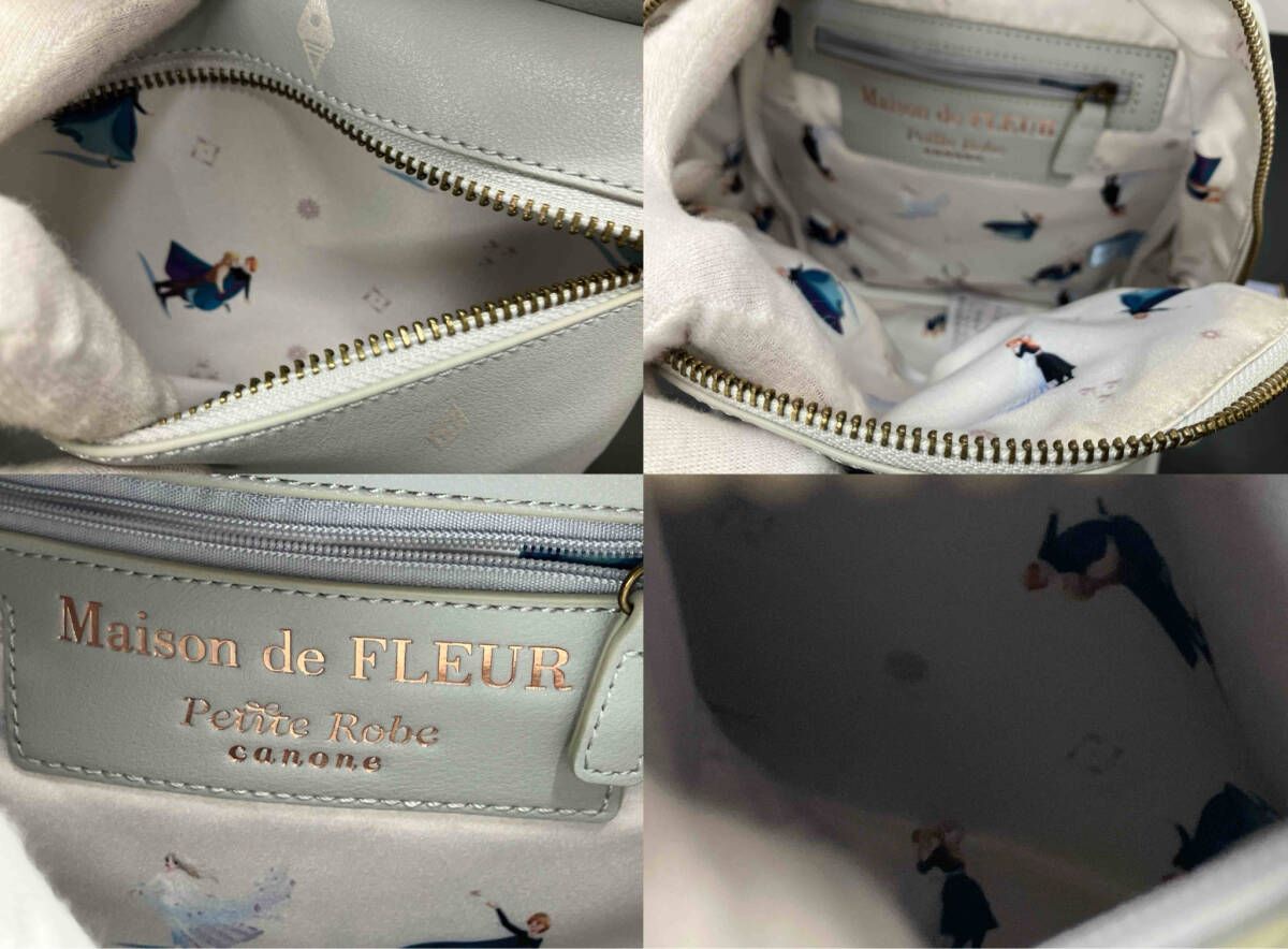  Maison de FLEUR メゾンドフルール DISNEY ディズニー アナと雪の女王 ELSA エルサ グレー系 リュック リュック バックパック バッグ
