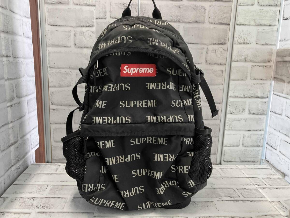 supreme☆16aw☆バックパック☆リュック supreme 16aw バックパック