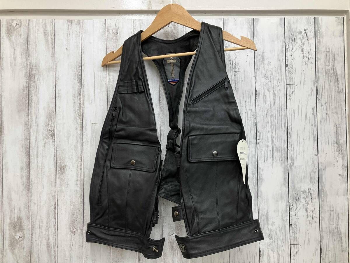 JOPEJ 2630 Vバッグ 本革 ブラック ボディバッグ