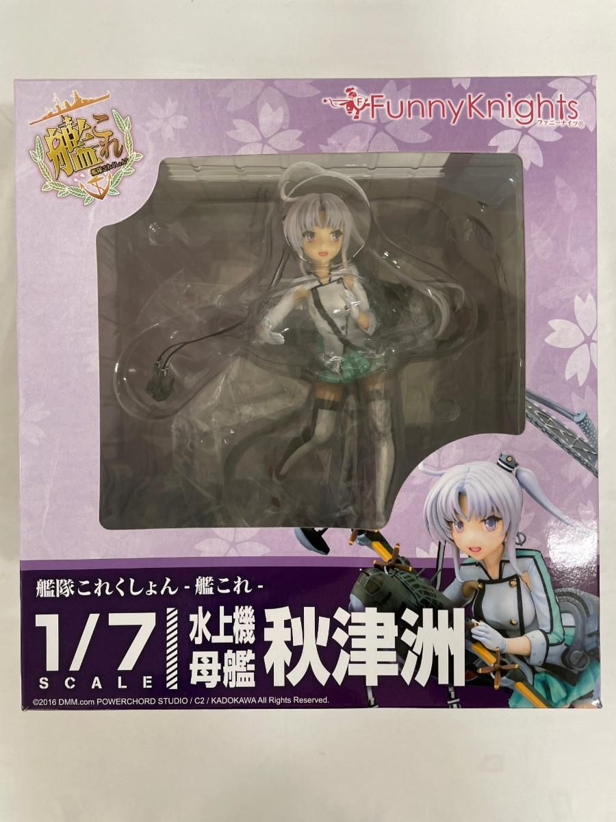 HOT ファニーナイツ 艦隊これくしょん -艦これ- 秋津洲 1/7スケール PVC製 塗装済み 完成品フィギュア その他