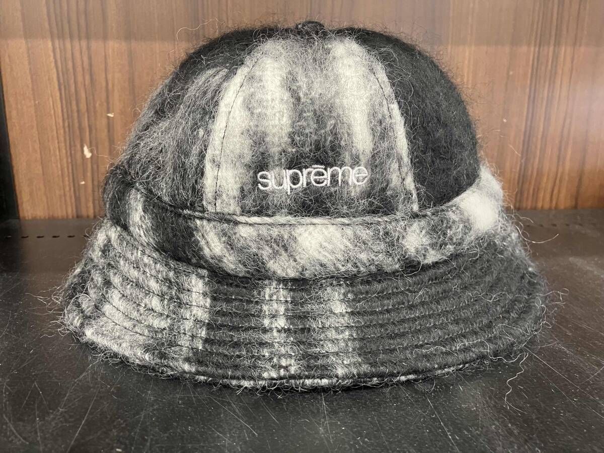 Supreme シュプリーム ハット Mohair Plaid Bell Hat